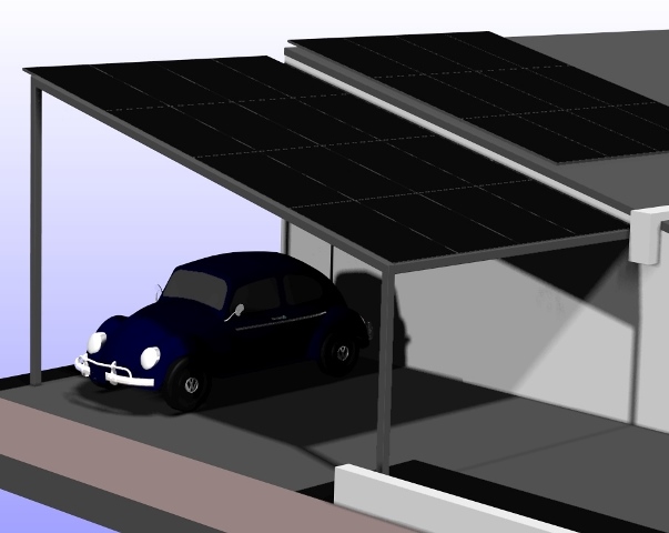 Solar carport zonnepanelen